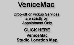 VeniceMac drop Off Location Map